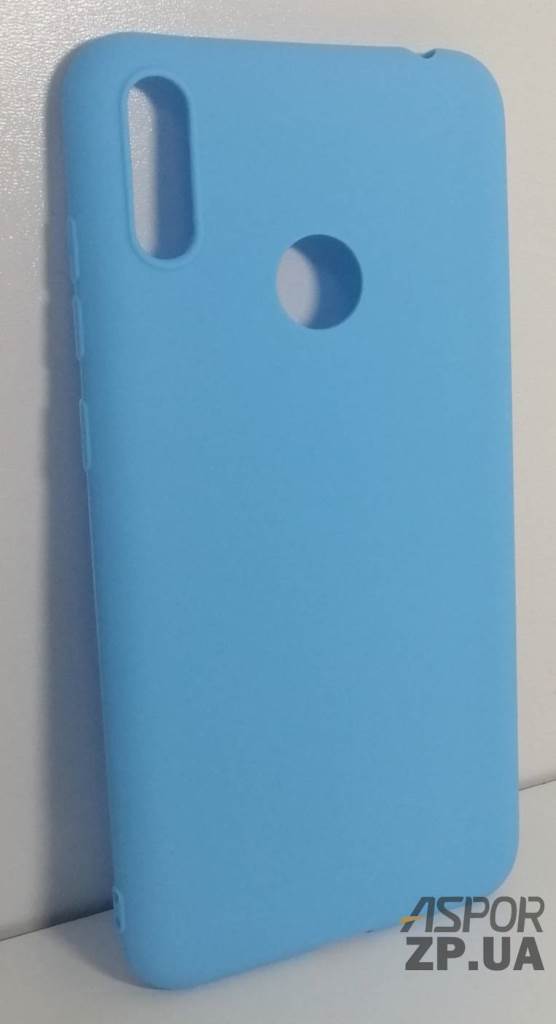 Накладка TPU Soft case для Huawei Y7 2019- синій