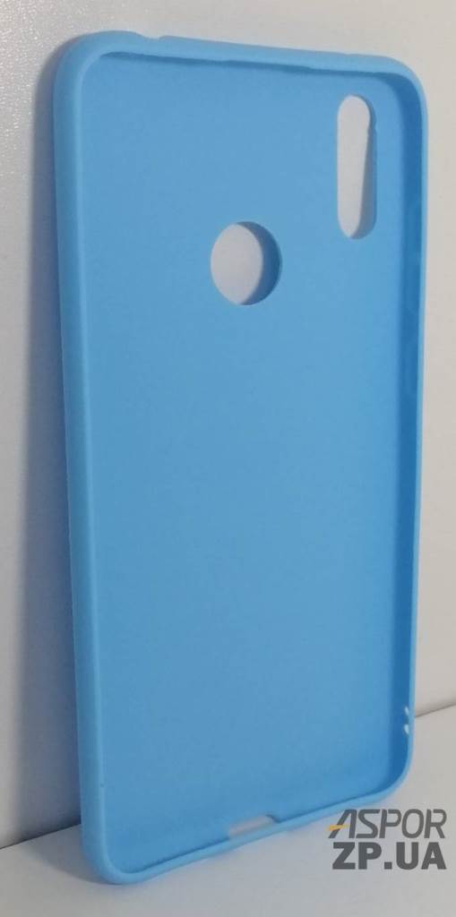 Накладка TPU Soft case для Huawei Y7 2019- синій — изображение 2