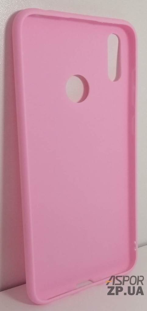 Накладка TPU Soft case для Huawei Y7 2019- рожевий — изображение 2