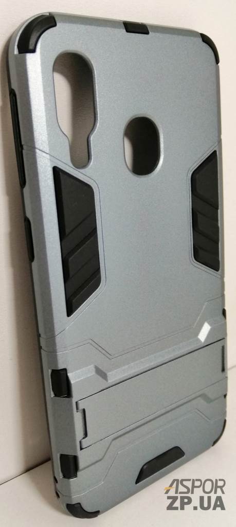 Протиударний чохол Armor Case для Samsung A40/A405- темно- сірий
