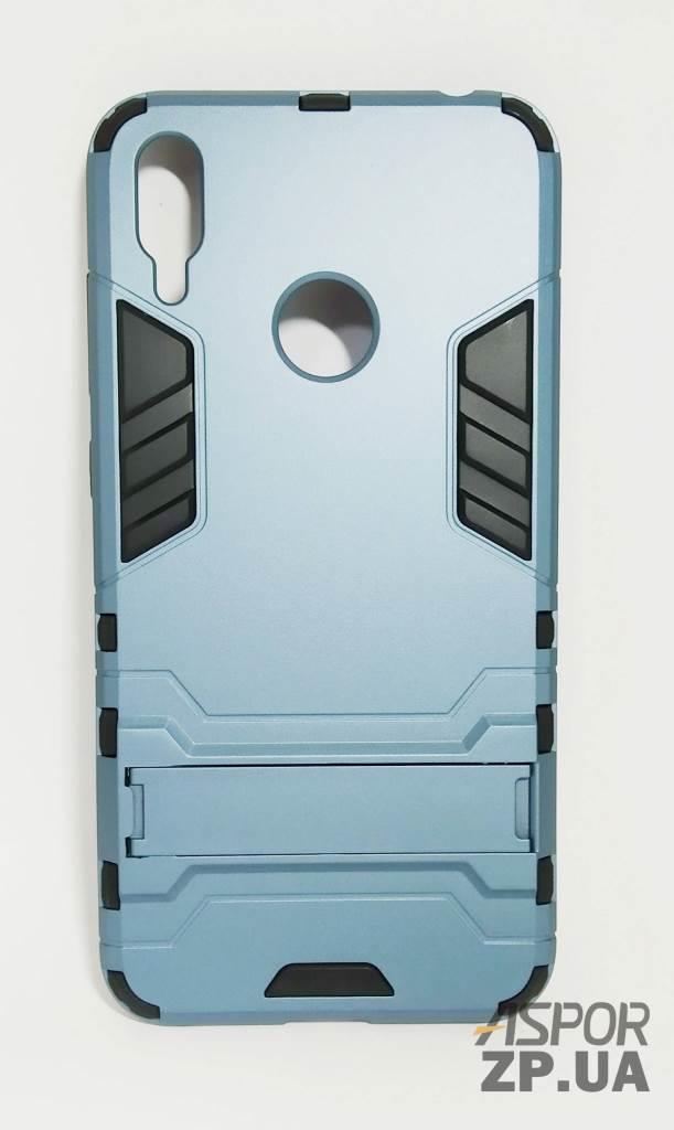 Протиударний чохол Armor Case для Huawei Y7 2019- темно- синій