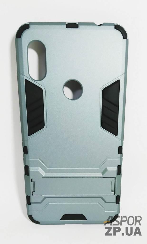 Протиударний чохол Armor Case для Xiaomi Redmi Note 6 Pro- темно- сірий