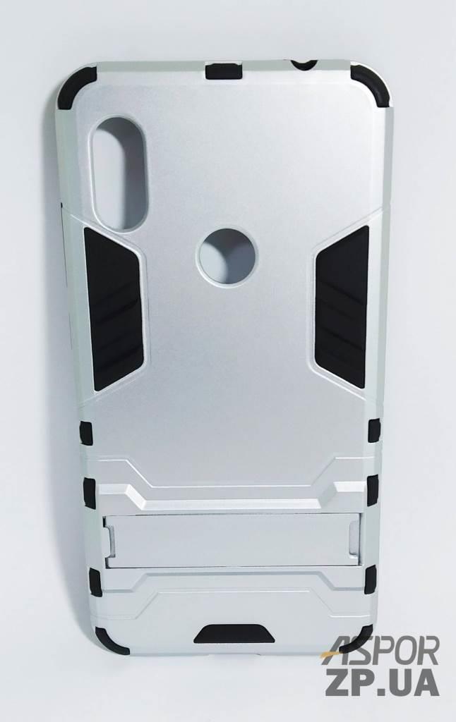 Протиударний чохол Armor Case для Xiaomi Redmi Note 6 Pro- сірий