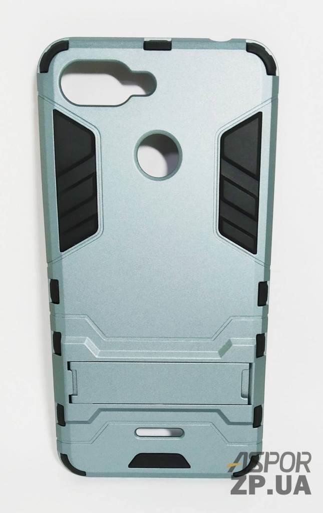 Протиударний чохол Armor Case для Xiaomi Redmi 6 темно- сірий