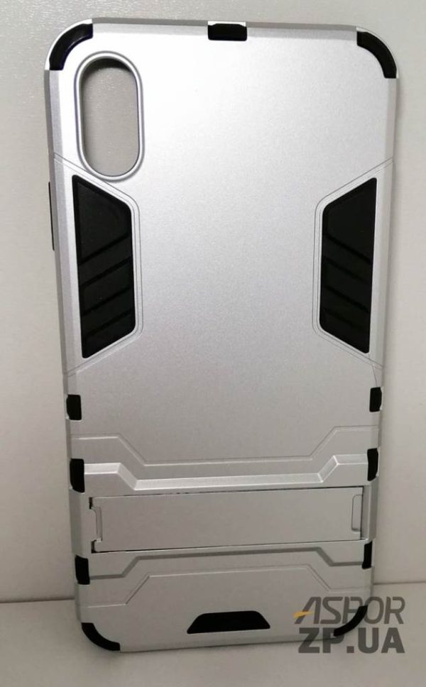 Протиударний чохол Armor Case для iPhone XS Max- сірий