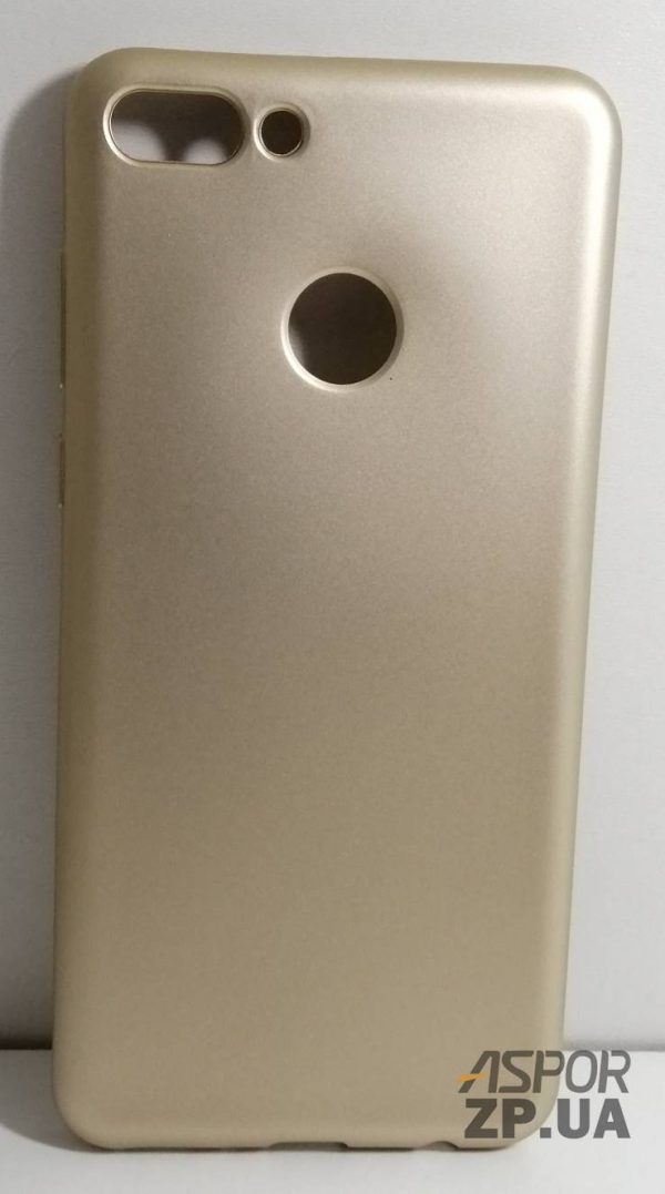 Накладка ROCK матова для Huawei Y9 2018- золотий