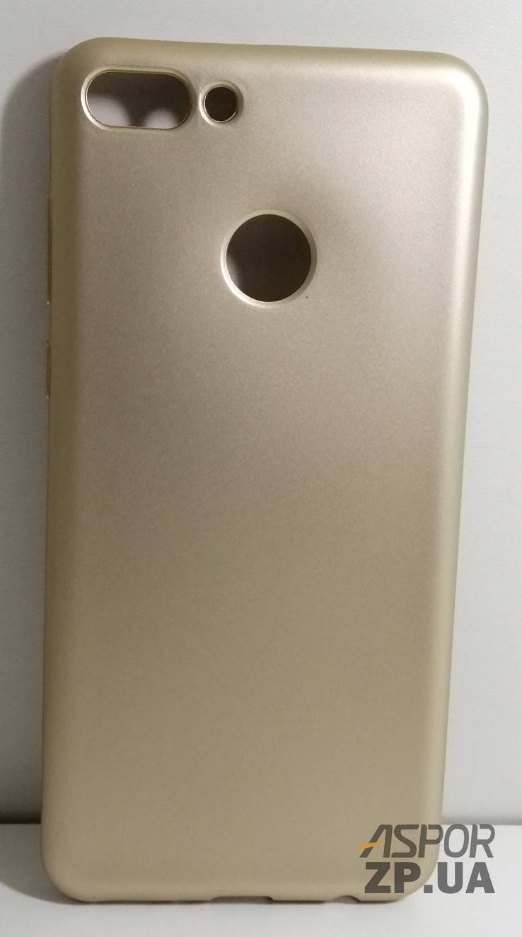 Накладка ROCK матова для Huawei Y9 2018- золотий