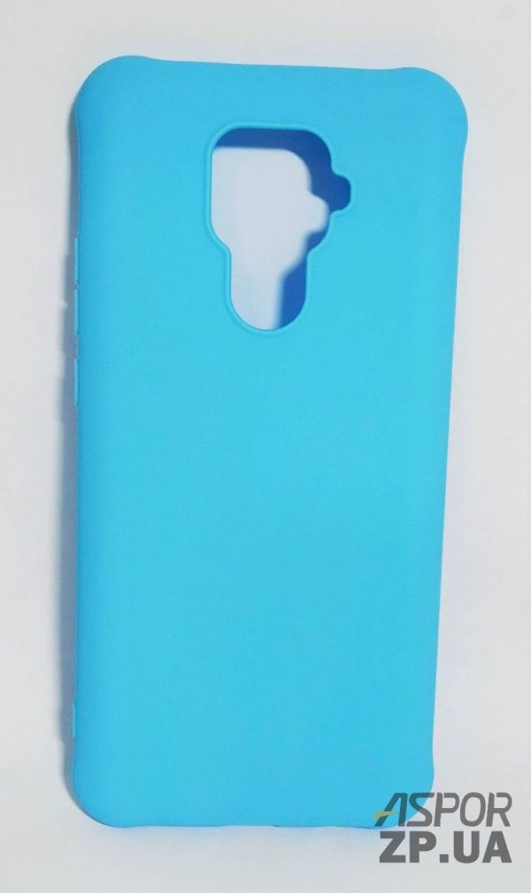 Накладка TPU Soft case для Huawei Mate 30 Lite- блакитний