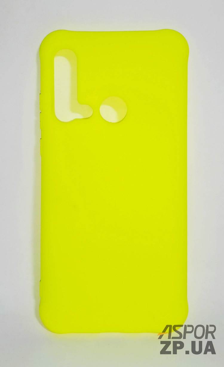 Накладка TPU Soft case для Huawei P20 Lite 2019- яскраво- жовтий