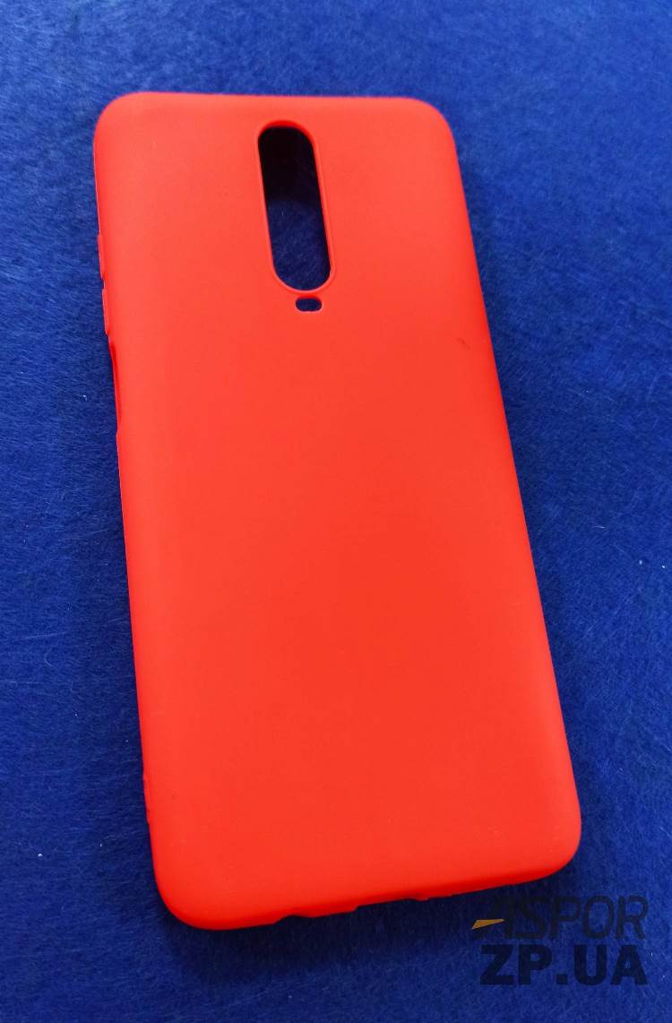 Накладка TPU Soft для Xiaomi Redmi K30/Poco X2- червоний