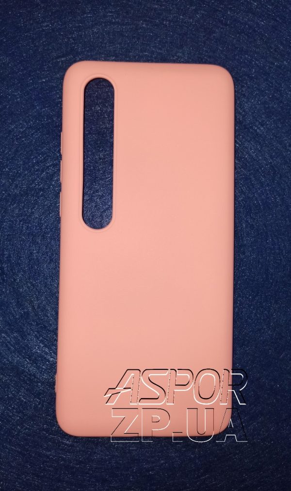 Накладка TPU Soft для Xiaomi Mi 10- рожевий