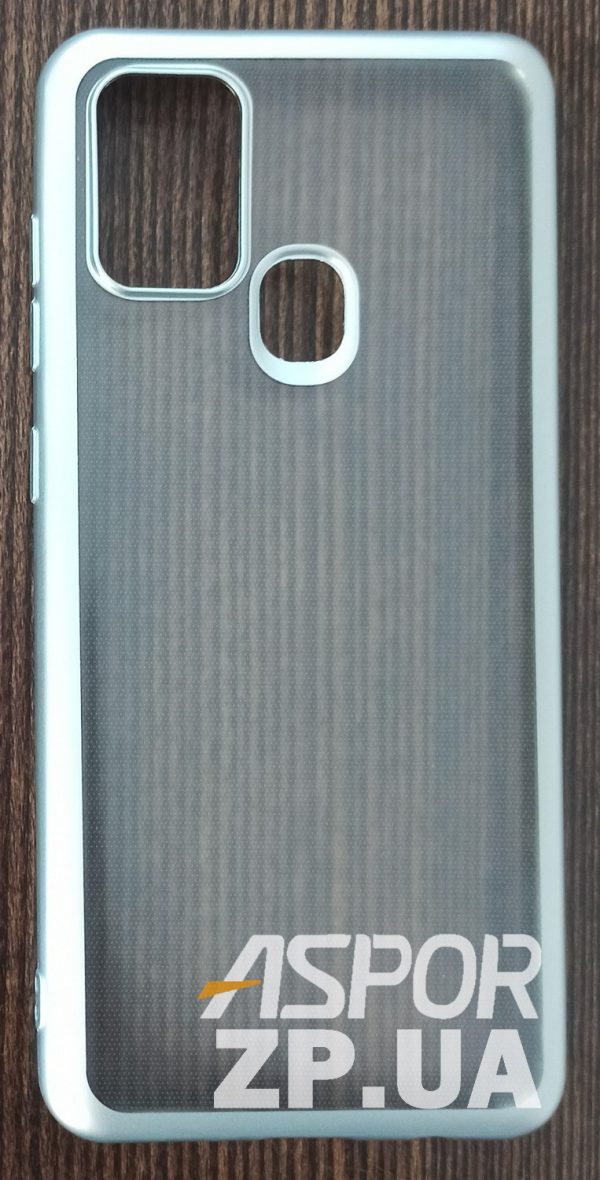 Накладка TPU MOSHI для Samsung A21S/A217- срібний