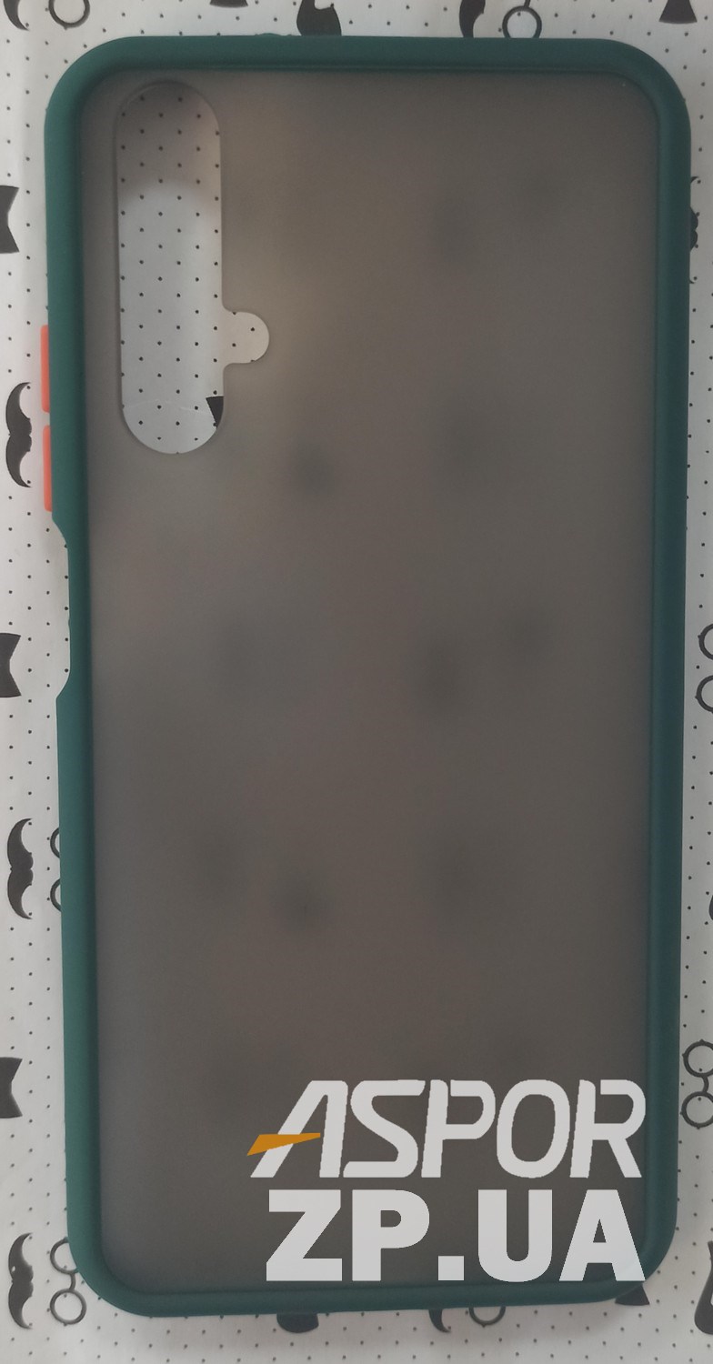 Накладка Darkened для Huawei Nova 5T- темно-зелений