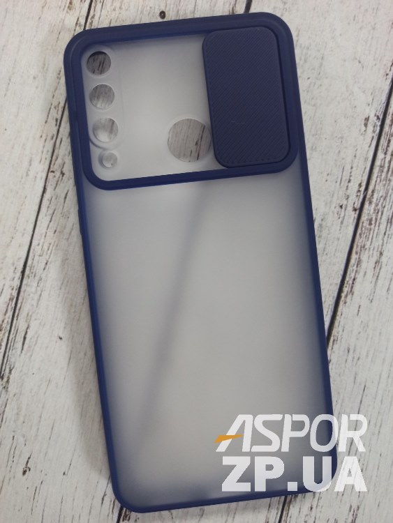 Накладка Darkened 2 для Huawei Y6P- синій