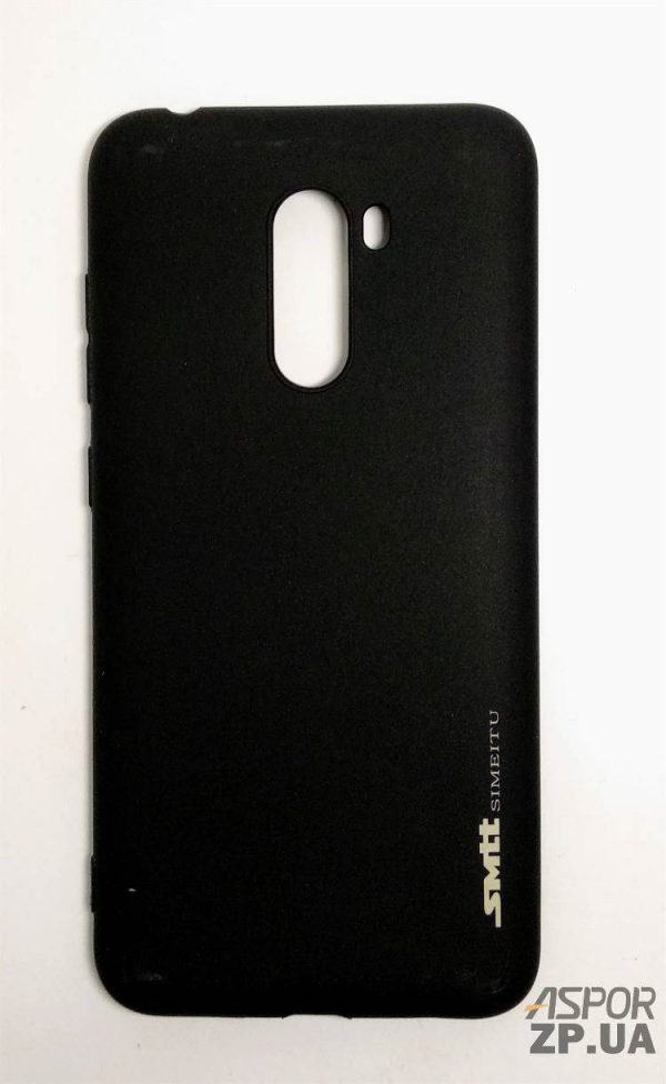 Накладка SMTT Soft Touch для Xiaomi Pocophone F1- чорний