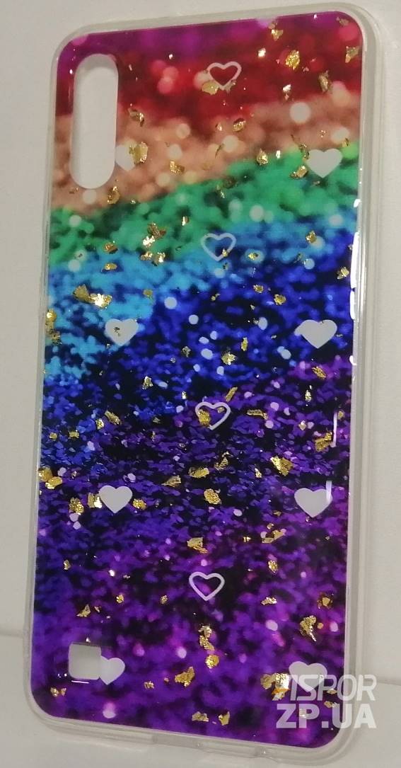 Накладка прозора з малюнком для Huawei Honor 8A/Y6 2019- Веселка