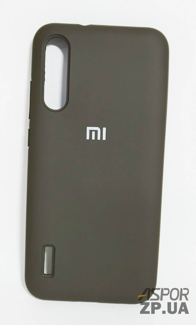Накладка (з мікрофіброю) Silk Original Full Cover для Xiaomi MI A3/CC9e- №22 коричневий