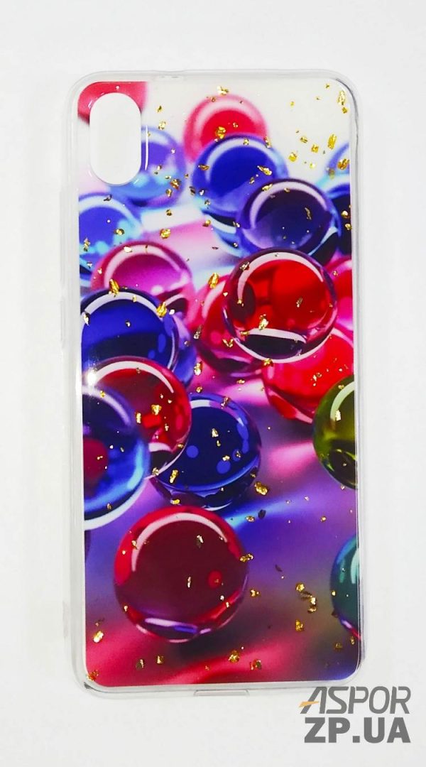 Накладка прозора з малюнком для Xiaomi Redmi 7A- Кульки