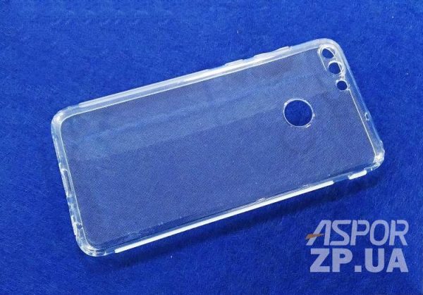 Накладка VIP з заглушками для Huawei P Smart 2018- прозорий