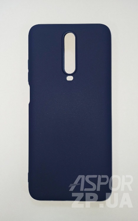 Накладка SMTT Soft Touch для Xiaomi Redmi K30/Poco X2- синій