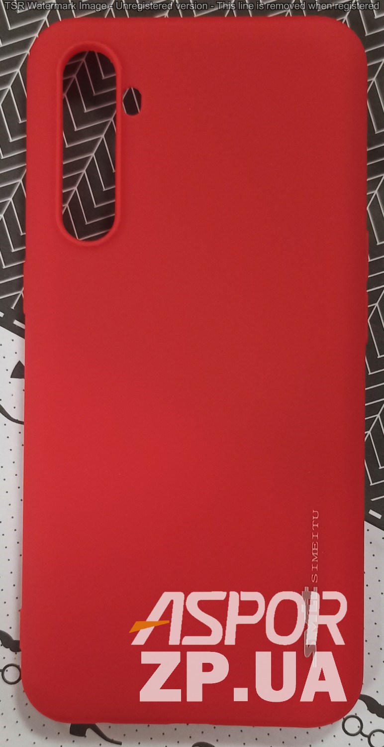Накладка гумова SMTT для Realme XT- червоний