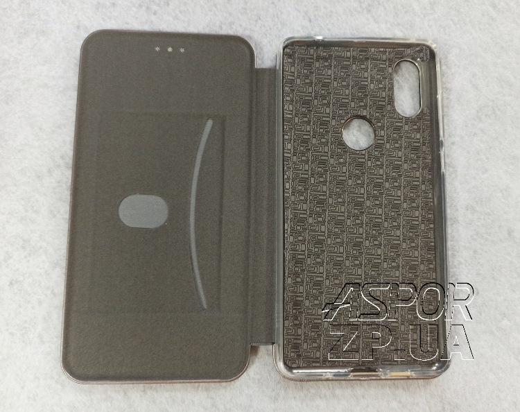 Чохол-книжка Aspor leather для Xiaomi Mi Mix 2S- графітовий — изображение 2