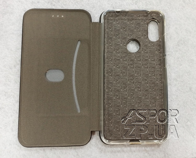 Чохол-книжка Aspor leather для Xiaomi Redmi Note 6- чорний — изображение 2