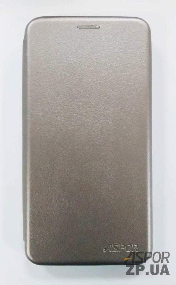 Чохол-книжка Aspor leather для Xiaomi Pocophone F1- графітовий