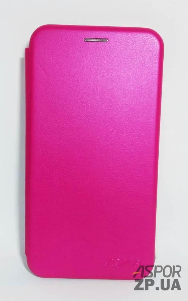 Чохол-книжка Aspor leather для iPhone 11 Pro- малиновий