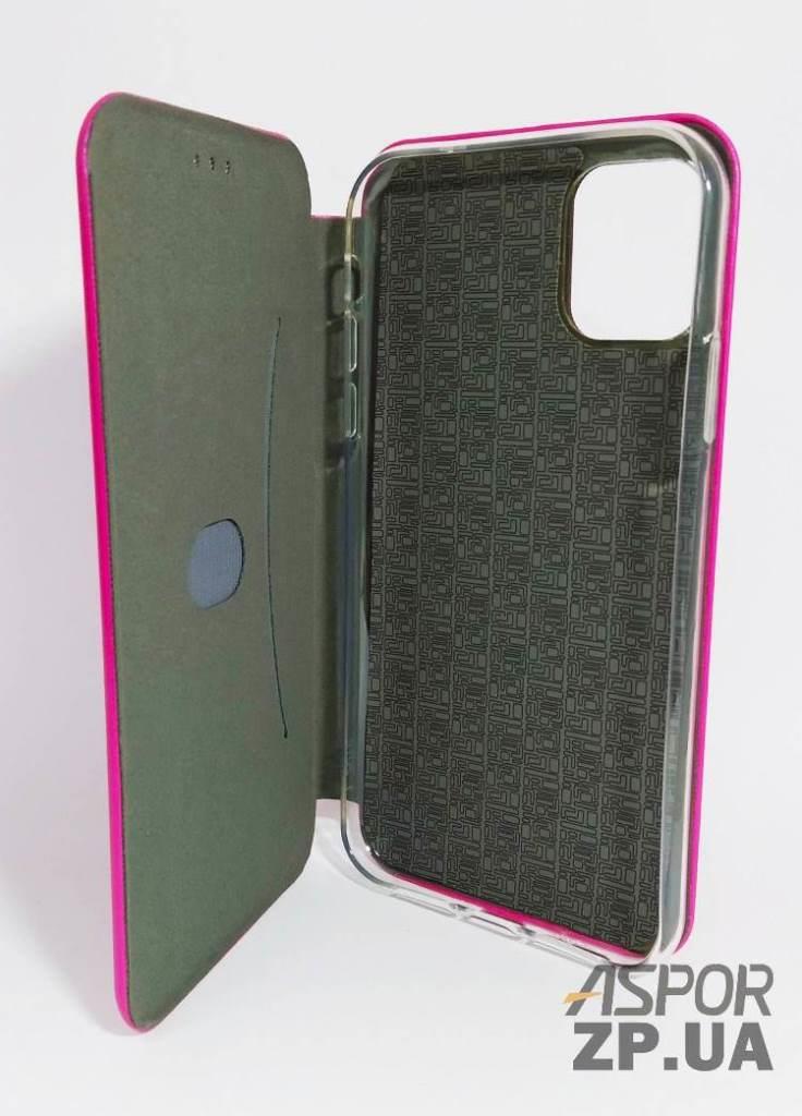 Чохол-книжка Aspor leather для iPhone 11 Pro- малиновий — изображение 2