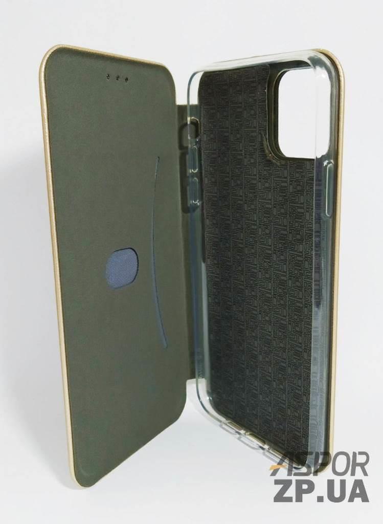 Чохол-книжка Aspor leather для iPhone 11 Pro Max- золотий — изображение 2