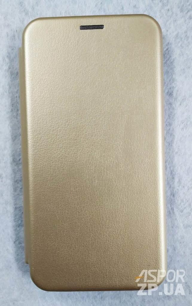 Чохол-книжка Aspor leather для Samsung M30S/M21/M317/M215- золотий