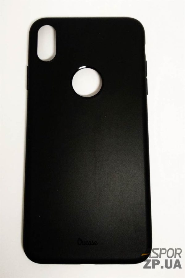 Накладка OuCase for Aspor Black Frost (Soft Touch) для iPhone XS Max- чорний