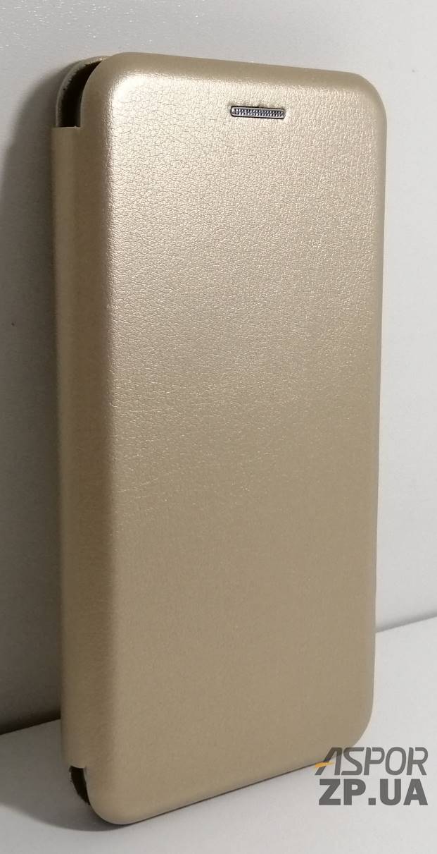Чохол-книжка Premium Leather Case для Xiaomi Mi 9 SE в тех. упаковці- золотий