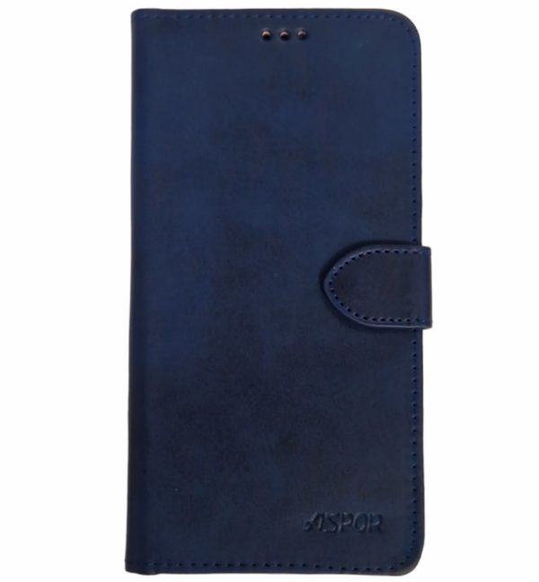 Чохол-книжка Leather Folio New для Xiaomi Redmi A3 (магнітна застібка)- синій