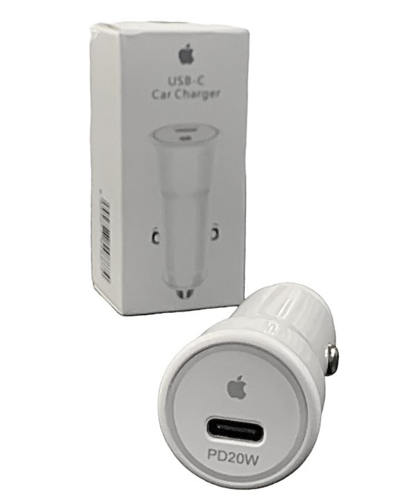 Автомобільний зарядний пристрій для iPhone 20W (AP1819)- білий