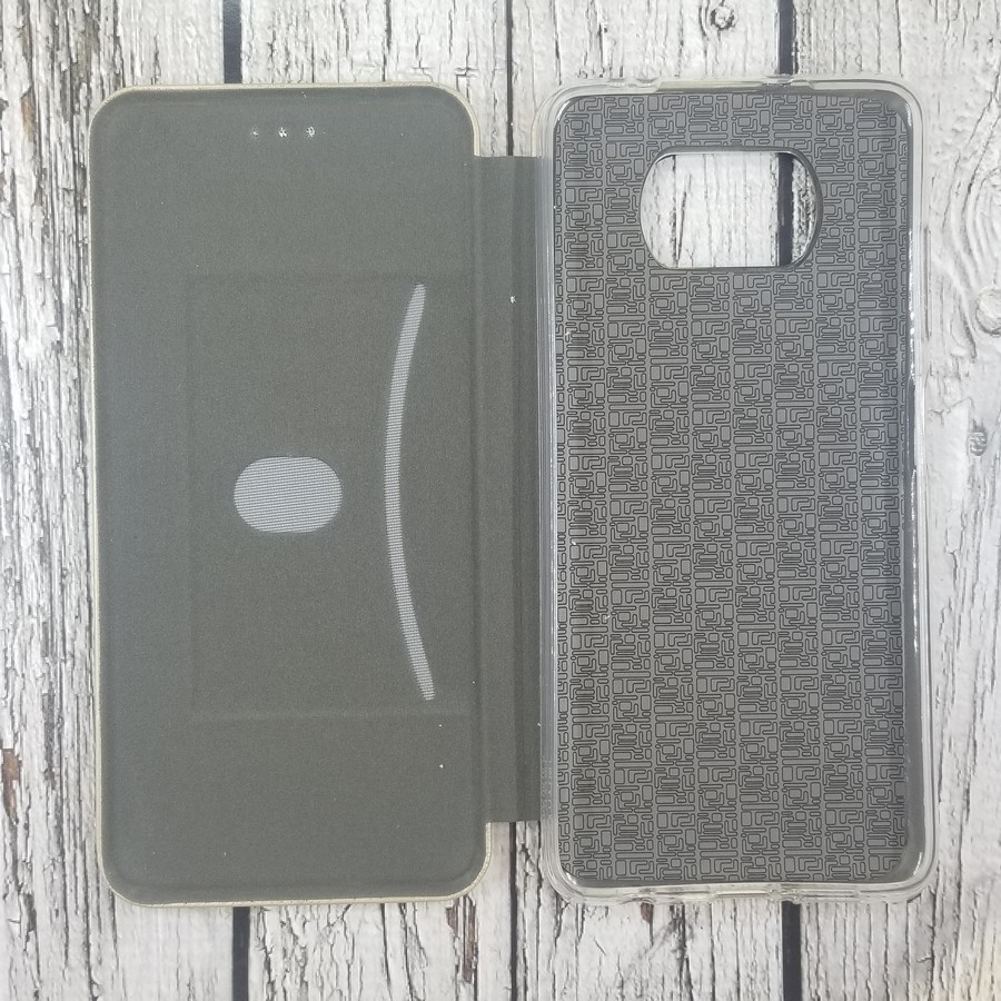 Чохол-книжка Aspor leather 360 для Xiaomi Poco X3- золотий — изображение 2