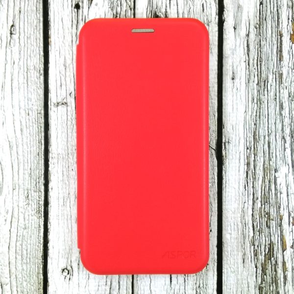 Чохол-книжка Aspor leather 360 для Xiaomi Redmi 8A- червоний
