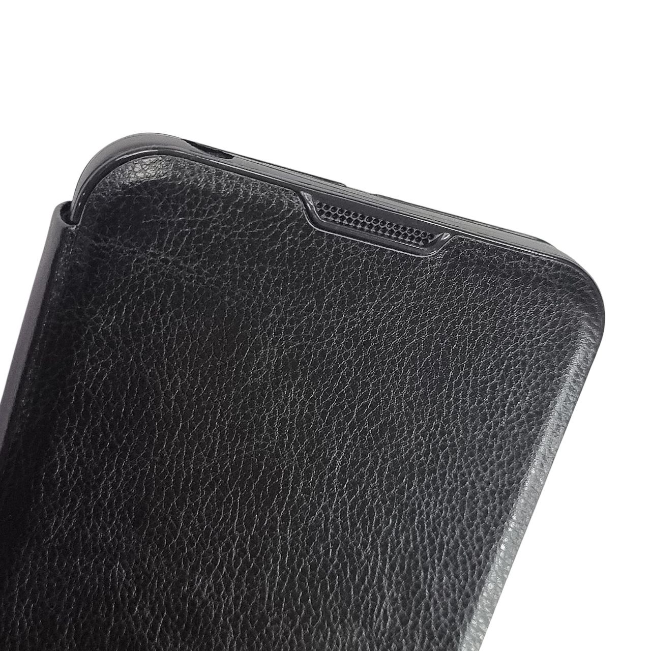Чохол-книжка Belora шкіряний для Xiaomi Redmi 9A- чорний — изображение 2