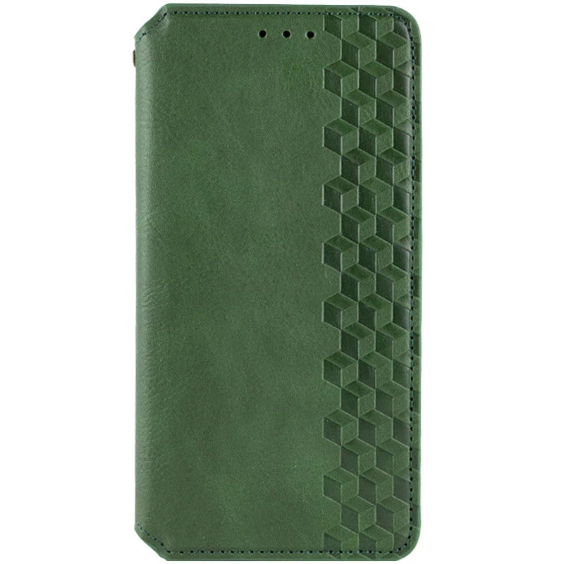 Чохол-книжка GETMAN Cubic для Xiaomi Redmi Note 14 Pro 4G- зелений