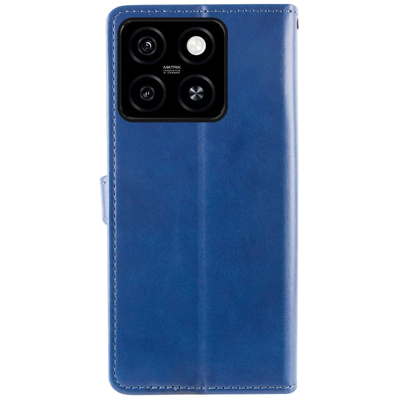 Чохол-книжка GETMAN Gallant шкіряний для Motorola Moto G75 5G- синій — изображение 3