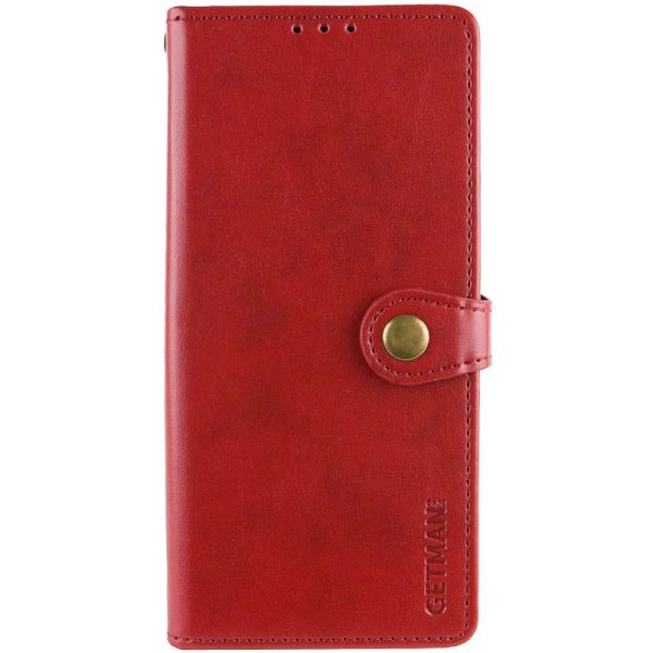 Чохол-книжка GETMAN Gallant шкіряний для Xiaomi Redmi Note 5 Pro- червоний
