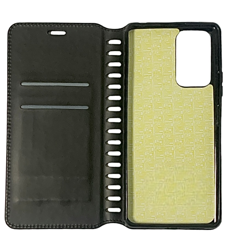 Чохол-книжка Leather Folio для Samsung A71/A715- чорний — изображение 2