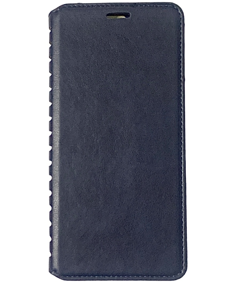Чохол-книжка Leather Folio для Samsung S21 FE- синій