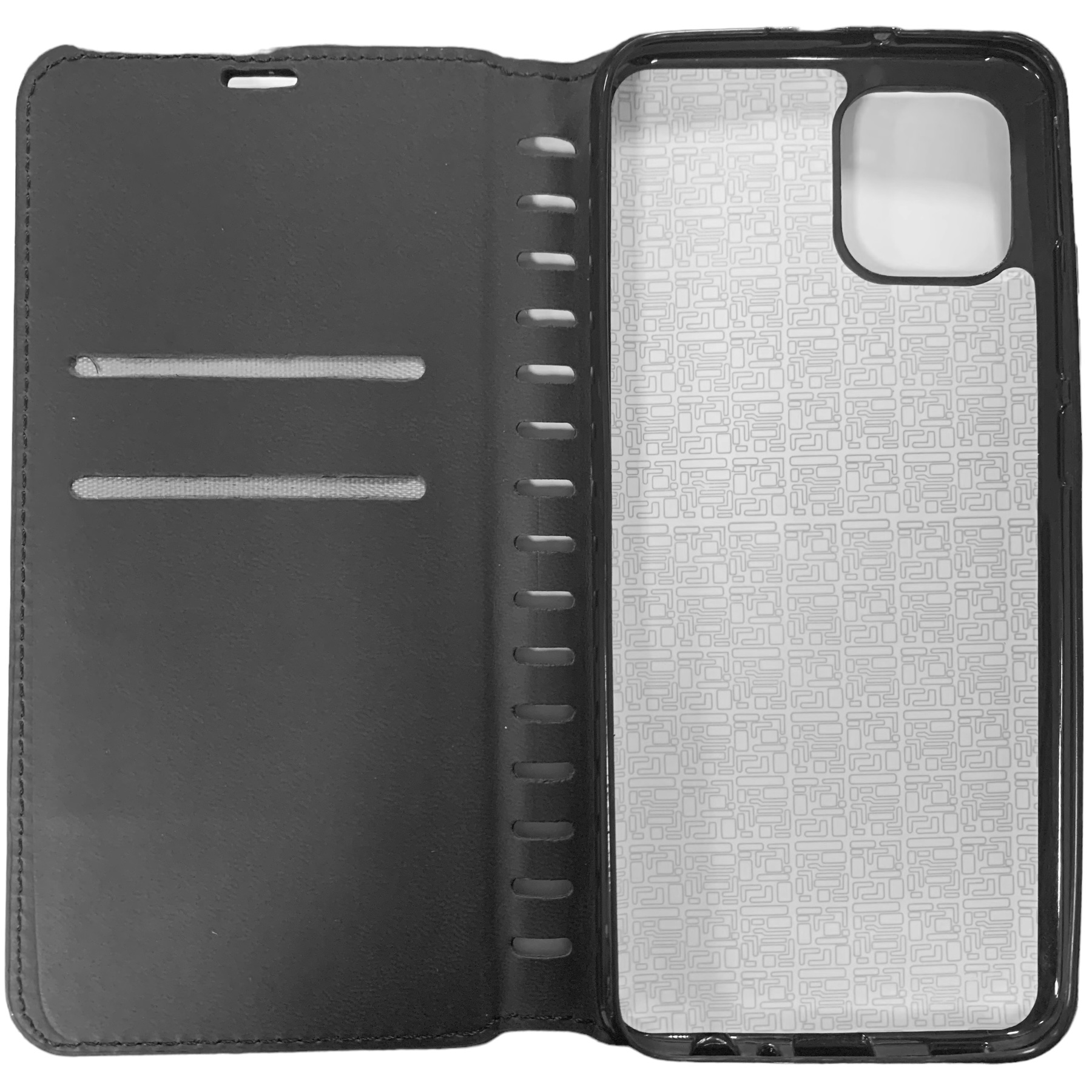 Чохол-книжка Leather Folio для Samsung A03 / A035- чорний — изображение 2