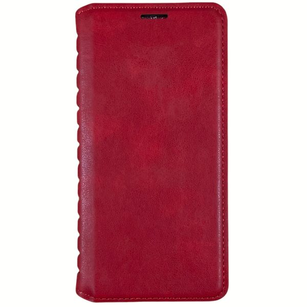 Чохол-книжка Leather Folio для Xiaomi Mi 11 Lite- червоний