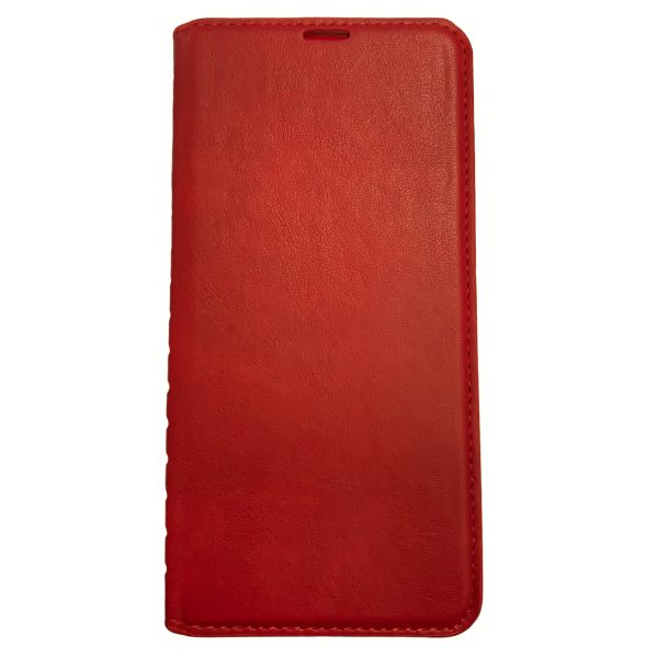 Чохол-книжка Leather Folio для Xiaomi Redmi Note 11 4G / Note 11S- червоний
