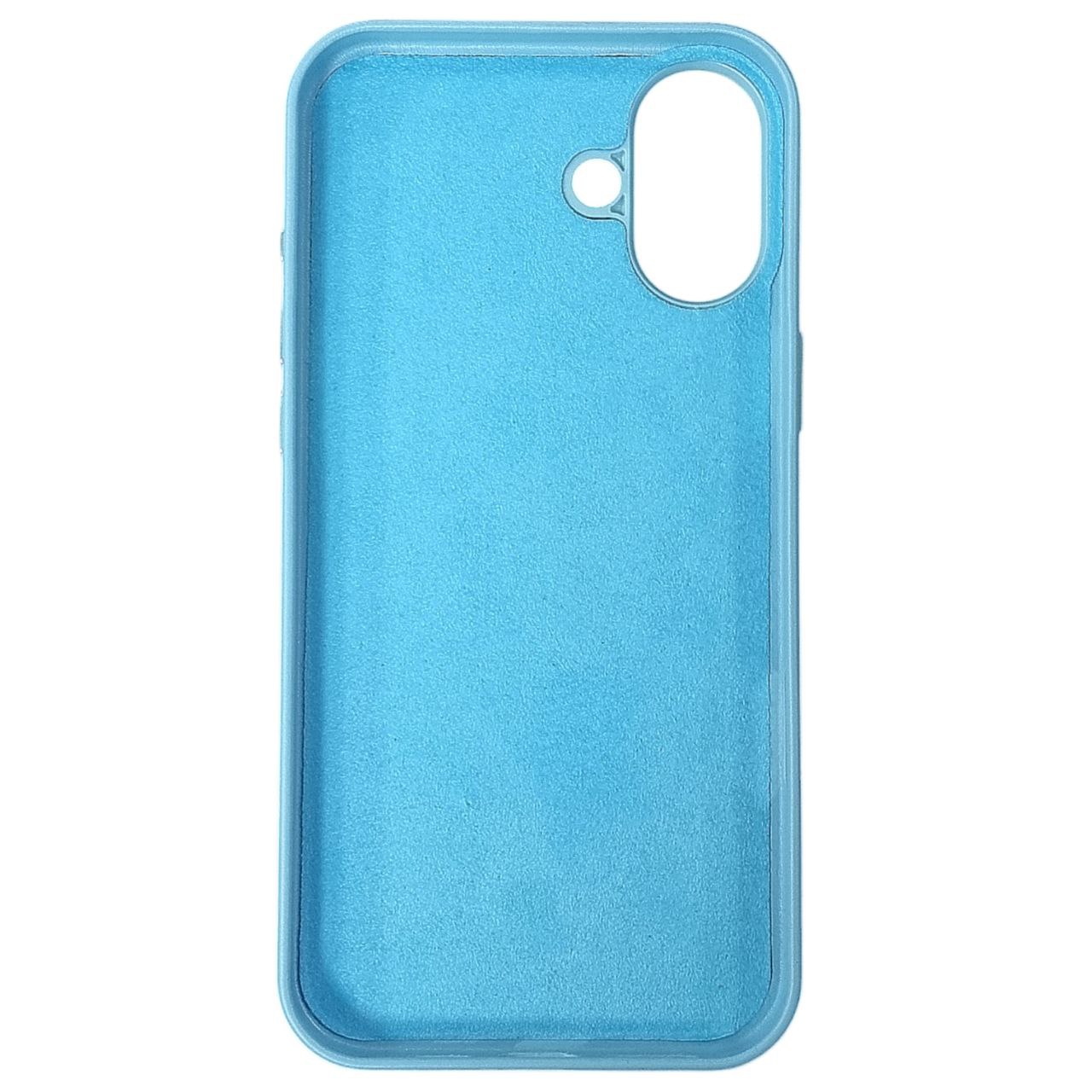 Накладка Leather with Magnetic iPhone 16 Plus- блакитний — изображение 2
