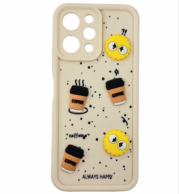 Накладка TPU Toys Case Always Happy для Xiaomi Redmi 12- рожевий пісок