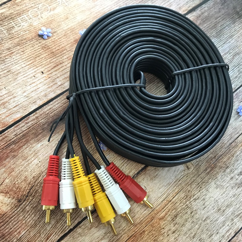 Кабель 3RCA/3RCA (10м)